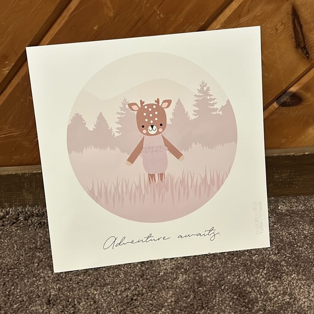 Cuddle & Kind Violet the Fawn poster print picture